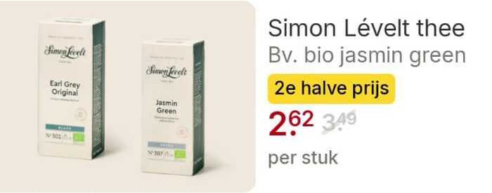 Simon Levelt   thee folder aanbieding bij  Picnic - details
