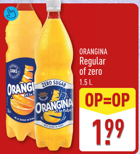 Orangina   frisdrank folder aanbieding bij  Aldi - details