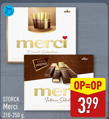 Merci   chocolade folder aanbieding bij  Aldi - details
