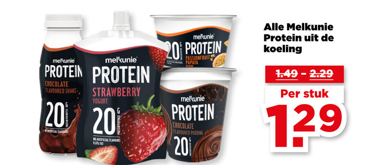 Melkunie   zuivelsnack, pudding folder aanbieding bij  Plus - details