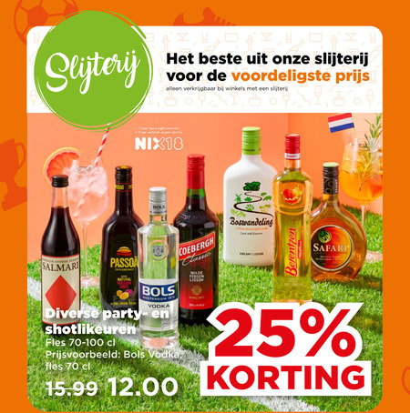 Passoa   likeur folder aanbieding bij  Plus - details