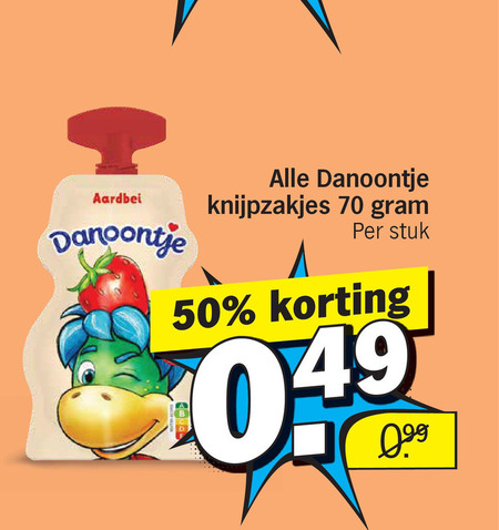 Danone   kindertoetjes folder aanbieding bij  Albert&nbsp;Heijn - details