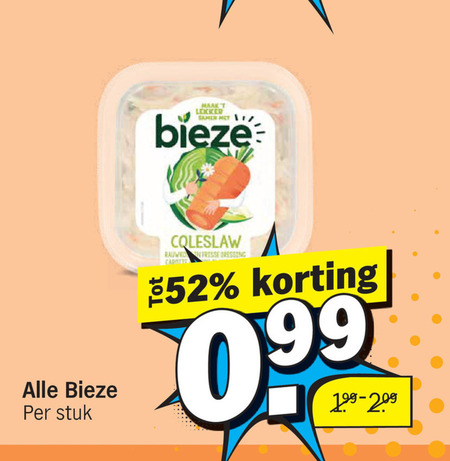 Bieze   salade, dressing folder aanbieding bij  Albert&nbsp;Heijn - details