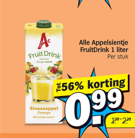 Appelsientje   fruitdrank folder aanbieding bij  Albert&nbsp;Heijn - details