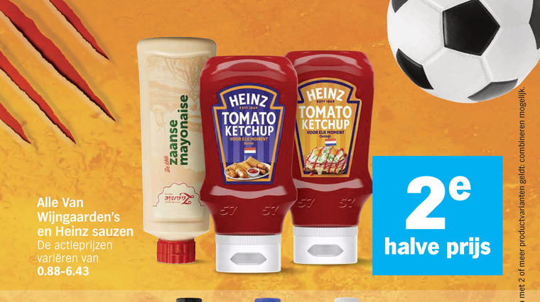 Heinz   mayonaise, tomatenketchup folder aanbieding bij  Albert&nbsp;Heijn - details