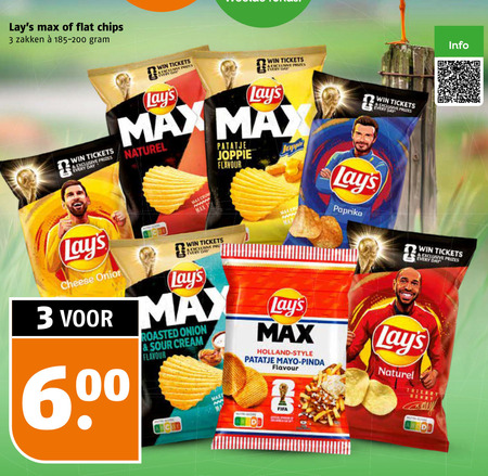 Lays   chips folder aanbieding bij  Poiesz - details
