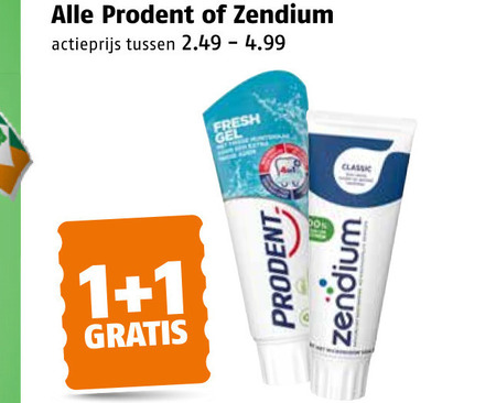 Prodent   tandpasta folder aanbieding bij  Poiesz - details