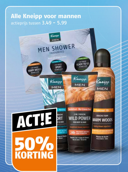 Kneipp   douchegel, bodylotion folder aanbieding bij  Poiesz - details