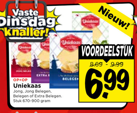 Uniekaas   kaas folder aanbieding bij  Vomar - details