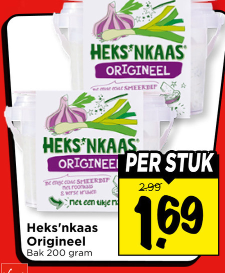Heksnkaas   roomkaas folder aanbieding bij  Vomar - details
