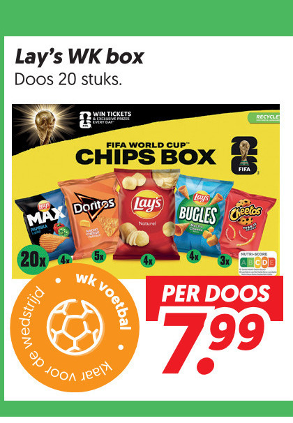 Cheetos   chips folder aanbieding bij  Dekamarkt - details
