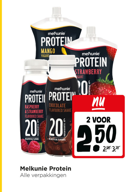 Melkunie   zuivelsnack, melkdrank folder aanbieding bij  Jumbo - details