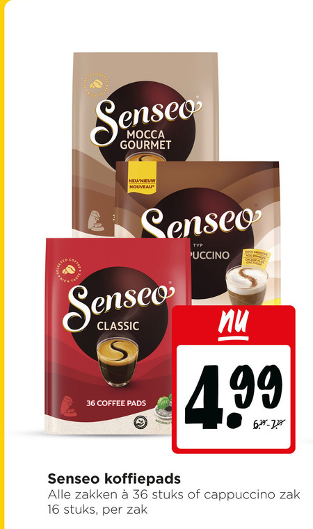 Douwe Egberts Senseo   koffiepad folder aanbieding bij  Jumbo - details