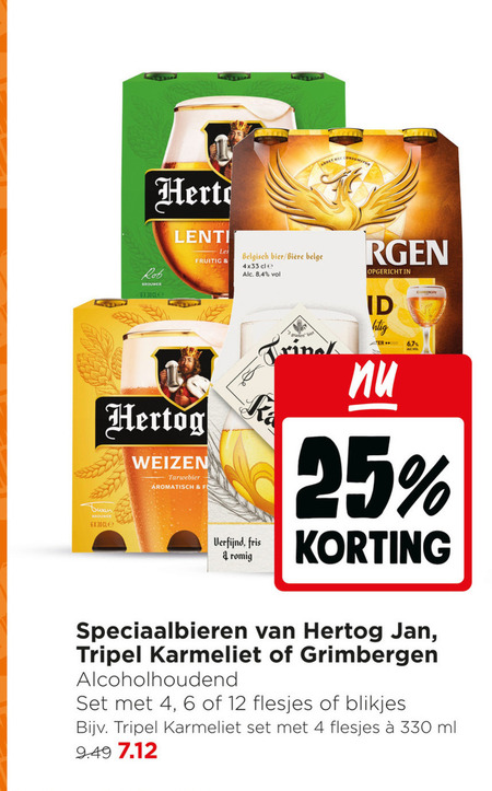 Hertog Jan   speciaalbier folder aanbieding bij  Jumbo - details