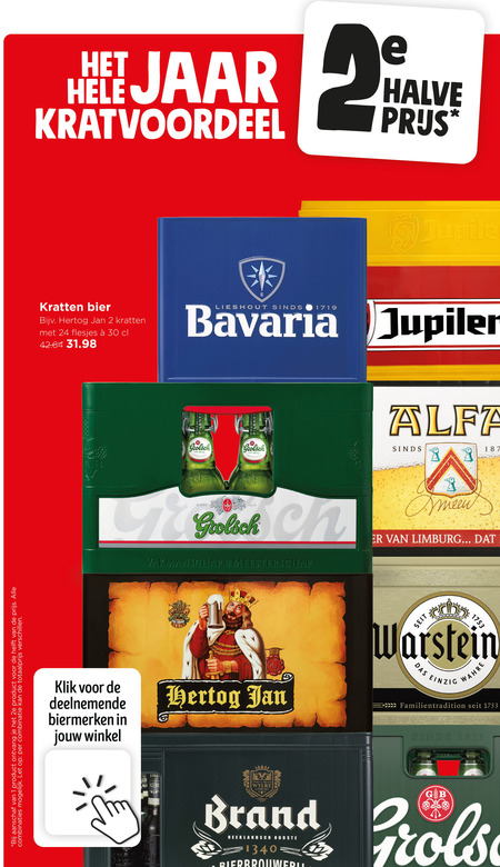 Warsteiner   krat bier folder aanbieding bij  Jumbo - details
