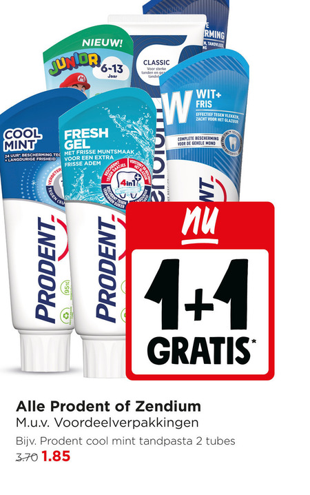 Zendium   tandpasta folder aanbieding bij  Jumbo - details
