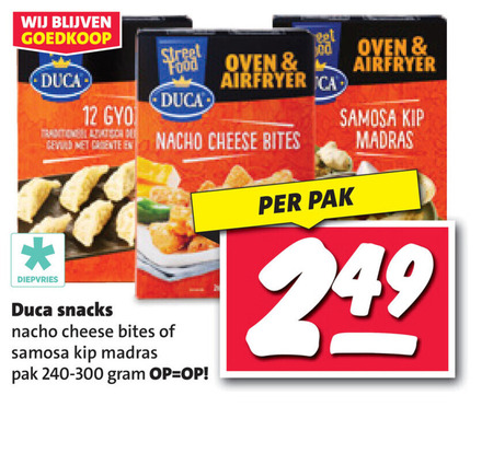 Duca   snack folder aanbieding bij  Nettorama - details