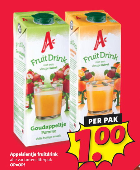 Appelsientje   fruitdrank folder aanbieding bij  Nettorama - details