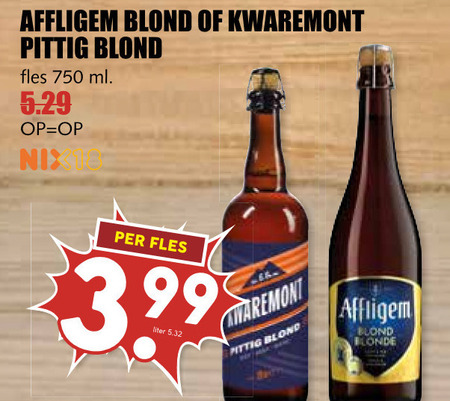 Affligem   speciaalbier folder aanbieding bij  MCD&nbsp;Supermarkt&nbsp;Basis - details