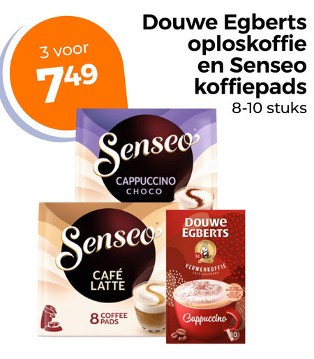 douwe egberts senseo koffiepads oploskoffie 3 10 cappuccino choco stuks mcafee latte verwenkoffie coffee pads folder aanbieding bij Trekpleister Douwe Egberts koffiepad, oploskoffie folder aanbieding bij Trekpleister - details