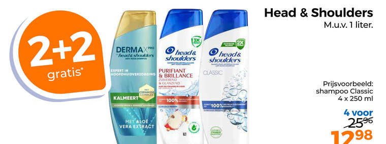 Head and Shoulders   shampoo folder aanbieding bij  Trekpleister - details