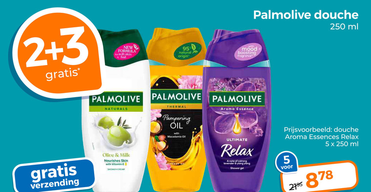 Palmolive   douchegel folder aanbieding bij  Trekpleister - details