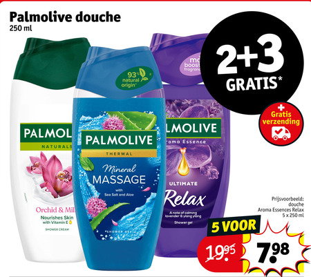 Palmolive   douchegel folder aanbieding bij  Kruidvat - details
