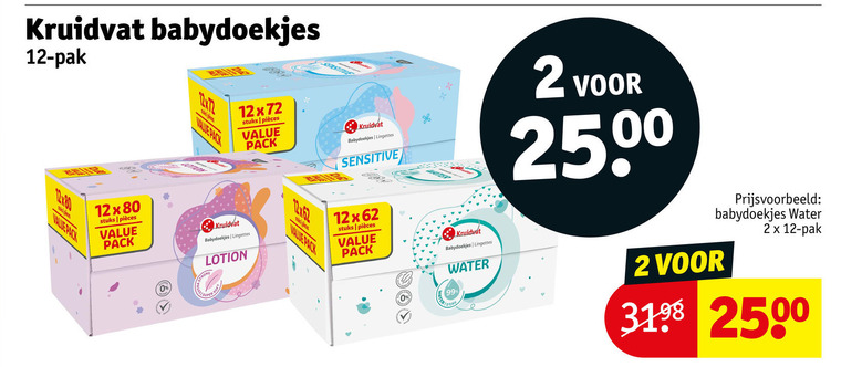 Kruidvat Huismerk   billendoekjes folder aanbieding bij  Kruidvat - details