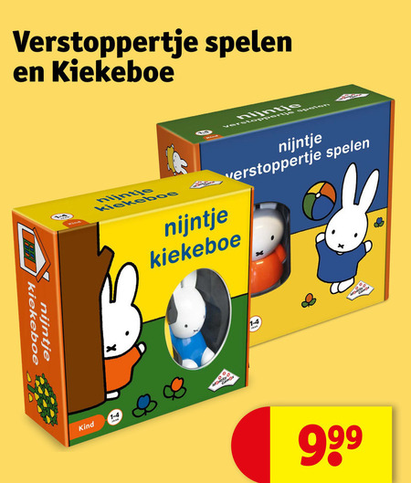 Nijntje   kinderspelletje folder aanbieding bij  Kruidvat - details
