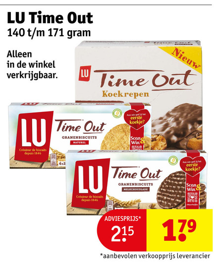 Lu   biscuits folder aanbieding bij  Kruidvat - details