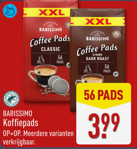 Barissimo   koffiepad folder aanbieding bij  Aldi - details