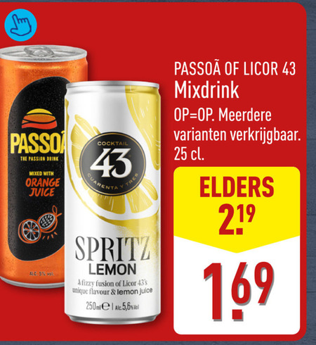 Licor 43   mixdrank folder aanbieding bij  Aldi - details