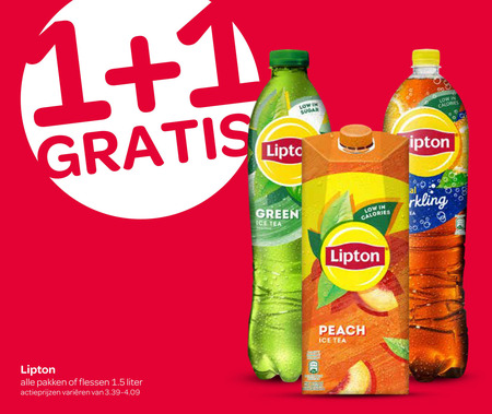 Lipton   ice tea folder aanbieding bij  Spar - details
