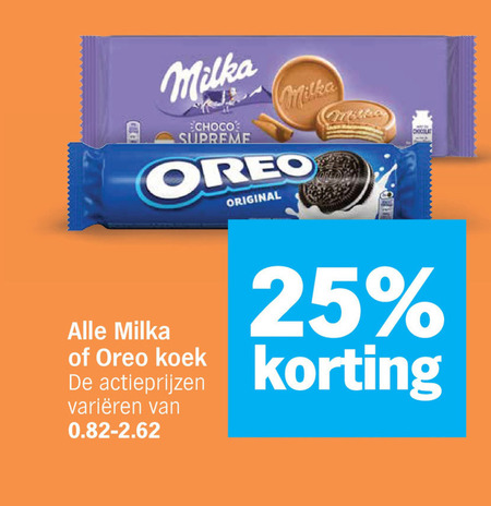 Oreo   biscuits folder aanbieding bij  Albert&nbsp;Heijn - details