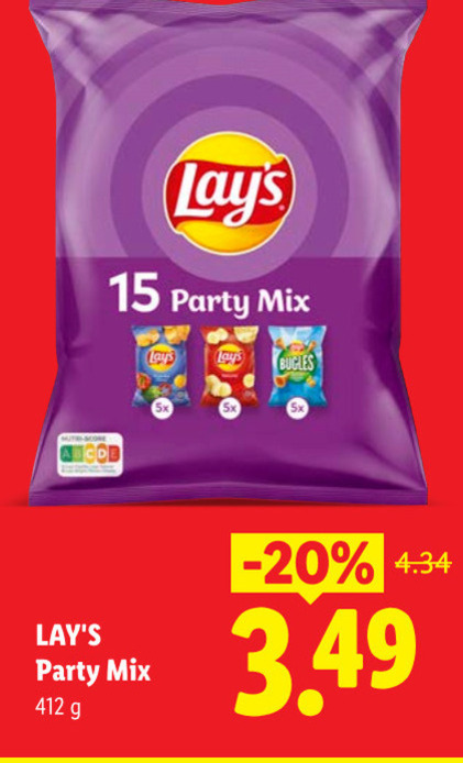 Lays   chips folder aanbieding bij  Lidl - details