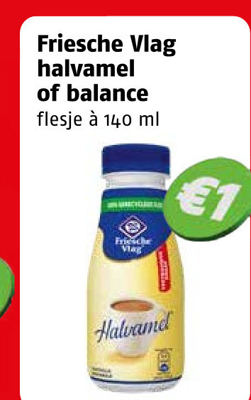 Friesche Vlag   koffiemelk folder aanbieding bij  Poiesz - details