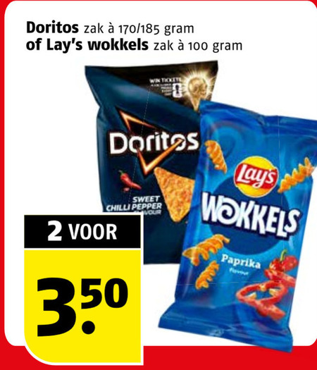 Doritos   chips folder aanbieding bij  Poiesz - details