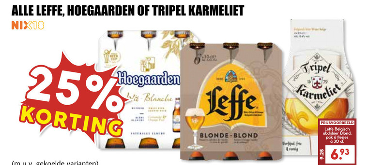 Leffe   speciaalbier, krat bier folder aanbieding bij  MCD&nbsp;Supermarkt&nbsp;Basis - details