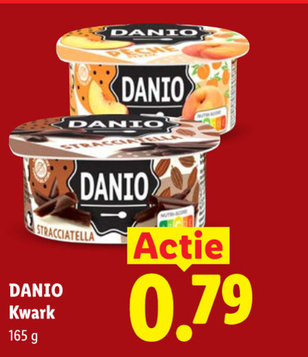 Danone Danio   kwark folder aanbieding bij  Lidl - details