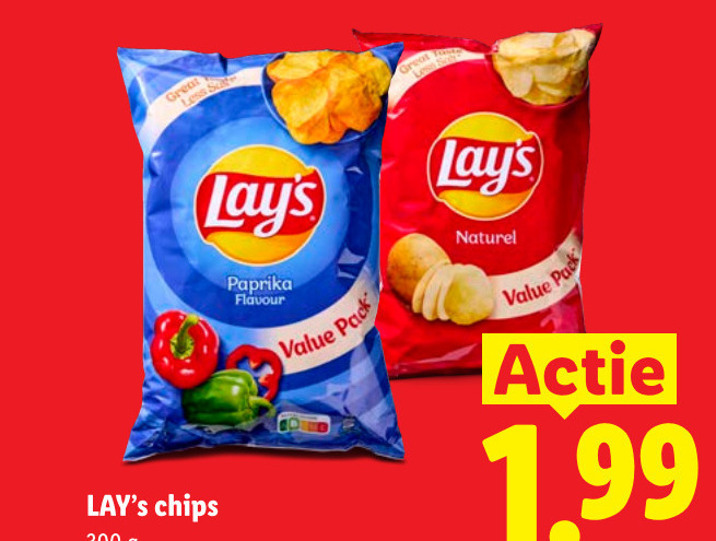 Lays   chips folder aanbieding bij  Lidl - details