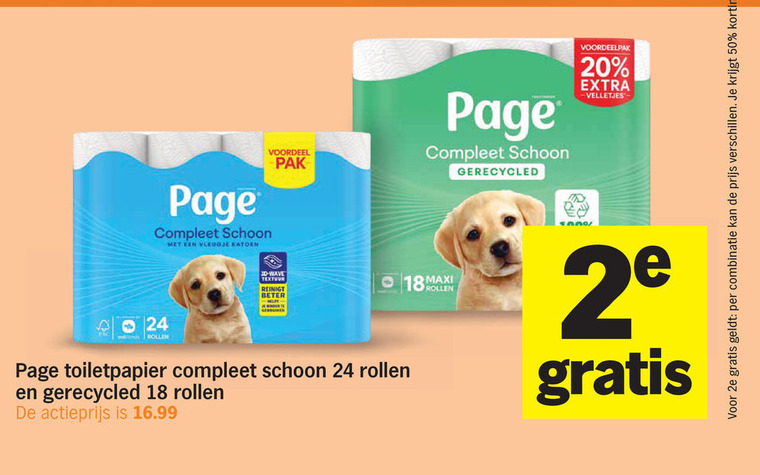 Page   toiletpapier folder aanbieding bij  Albert&nbsp;Heijn - details