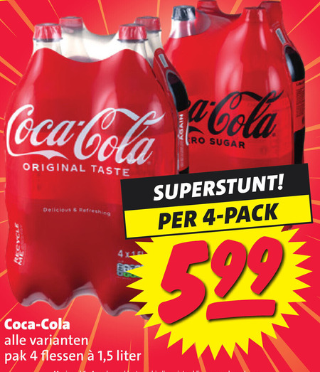 Coca-Cola   cola folder aanbieding bij  Nettorama - details