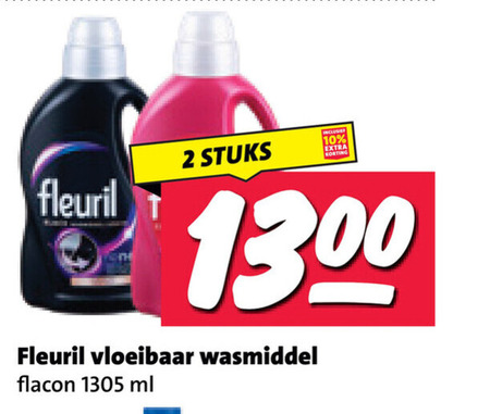 Fleuril   wasmiddel folder aanbieding bij  Nettorama - details