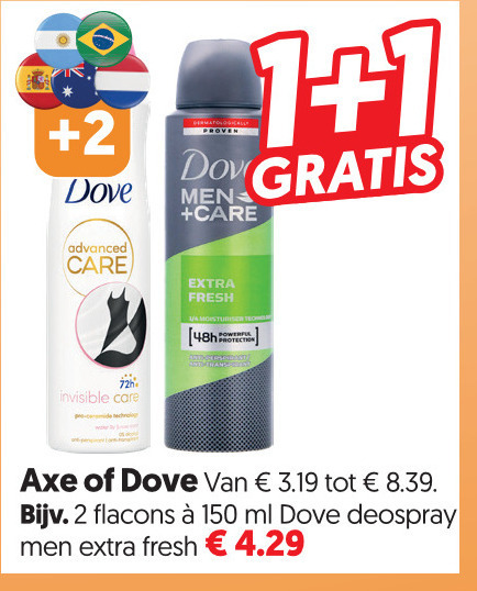 Axe   deodorant folder aanbieding bij  Dekamarkt - details