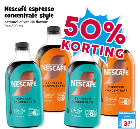 Nescafe   koffieconcentraat folder aanbieding bij  Boons&nbsp;Markt - details