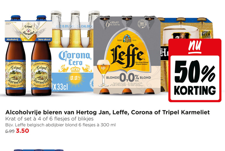 Hertog Jan   alcoholvrij bier folder aanbieding bij  Jumbo - details