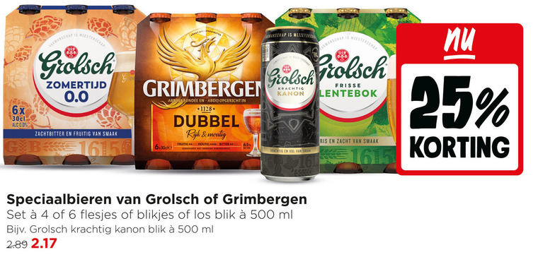 Grimbergen   speciaalbier folder aanbieding bij  Jumbo - details