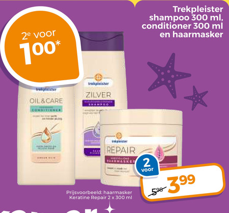 Trekpleister Huismerk   conditioner, shampoo folder aanbieding bij  Trekpleister - details