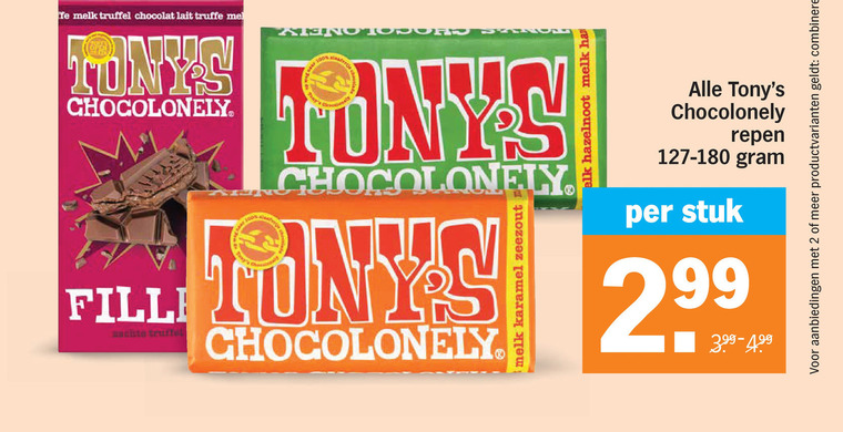 Tony Chocolony   chocolade folder aanbieding bij  Albert&nbsp;Heijn - details