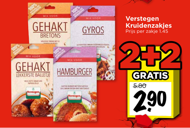 Verstegen   kruiden folder aanbieding bij  Vomar - details
